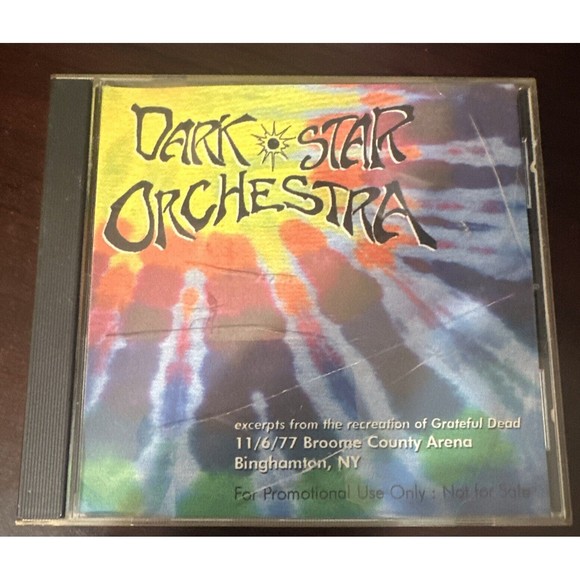 Dark Star Orchestra Promo Disc Barrymore Theatre Grateful Dead 1999 Wisconsin